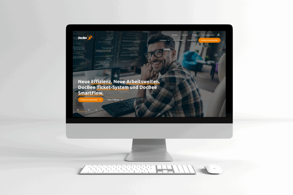 Homepage Hero Mockup DocBee