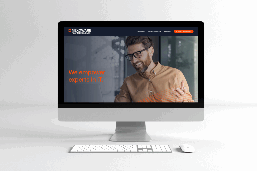 Homepage Hero Mockup Nexoware